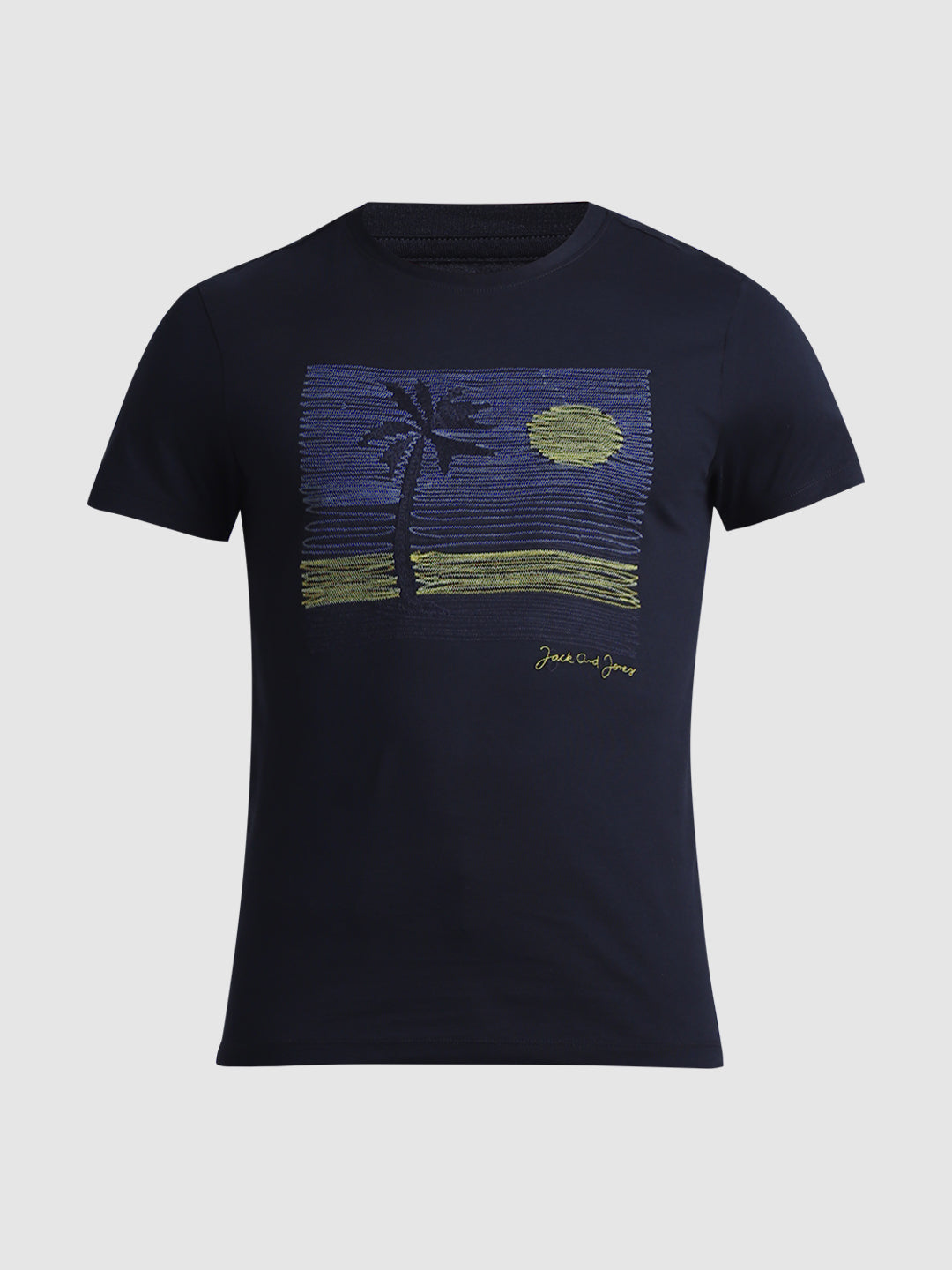 JACK&JONES Slim Embroidery T-Shirts