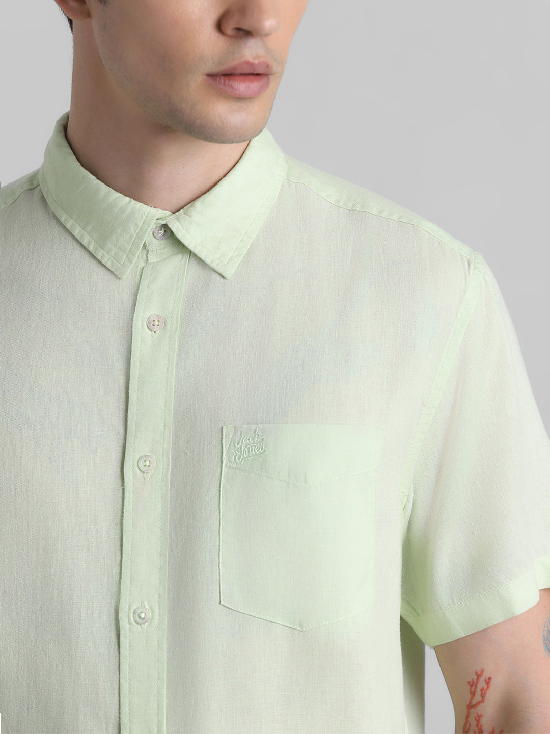 Mint Green Short Sleeve Shirt