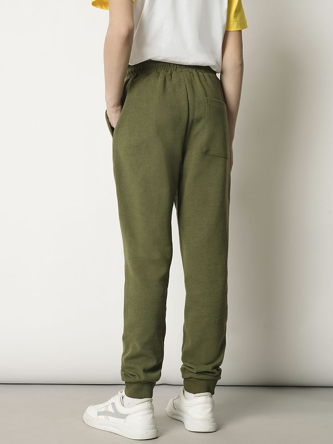 Boys Green Sweatpants