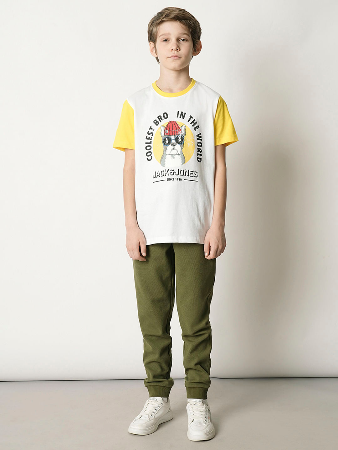 Boys Green Sweatpants