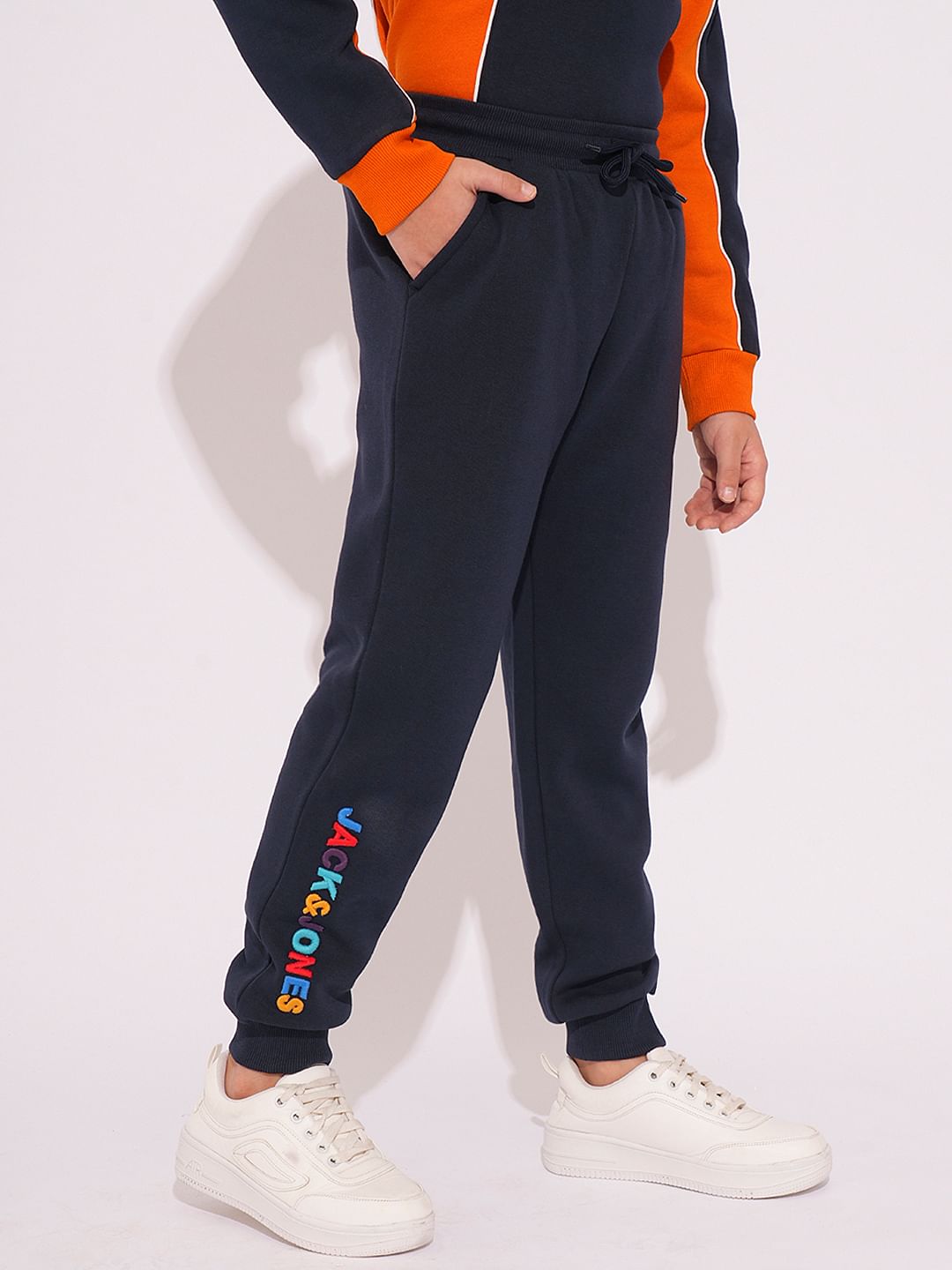 Navy Blue Co-ord Set Sweatpants