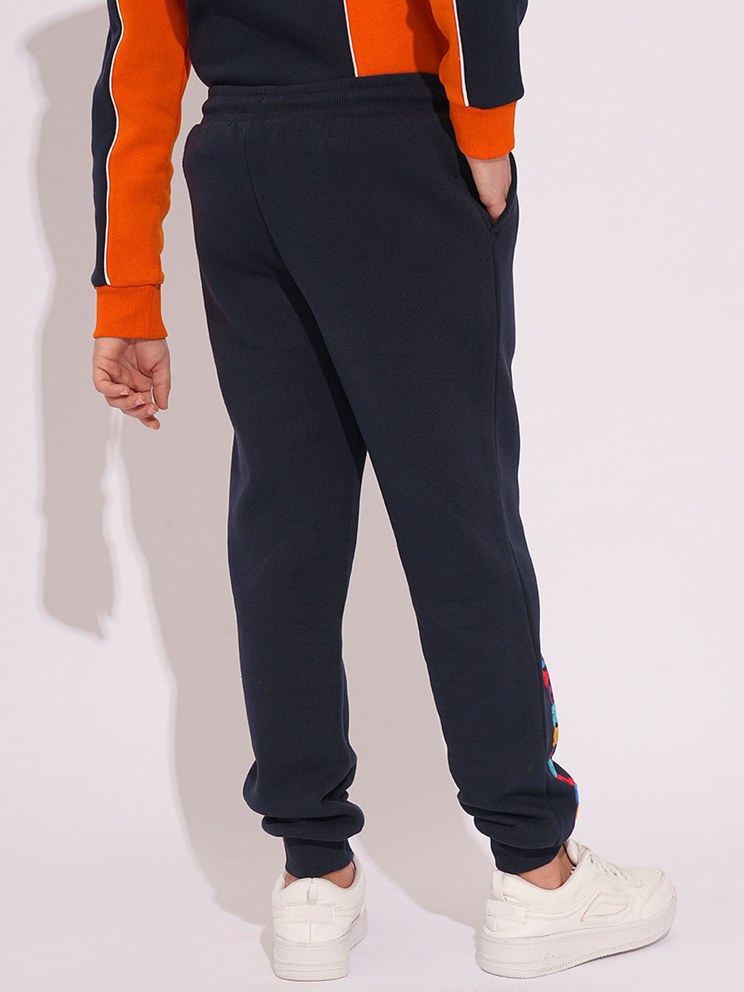 Navy Blue Co-ord Set Sweatpants