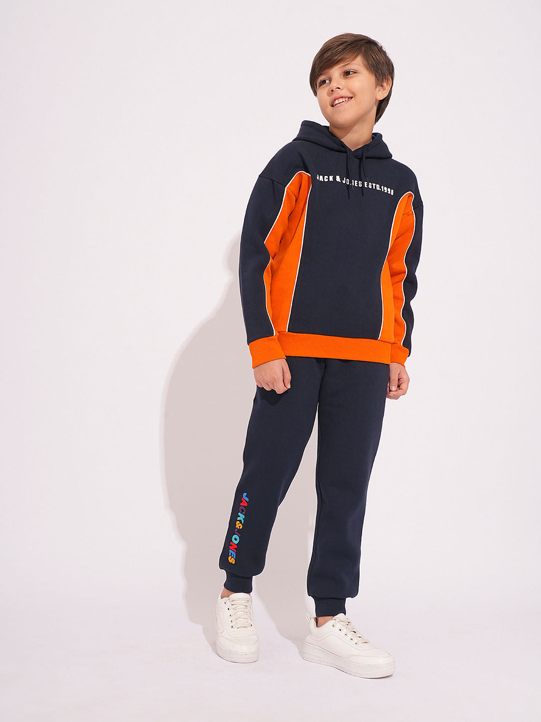 Navy Blue Co-ord Set Sweatpants