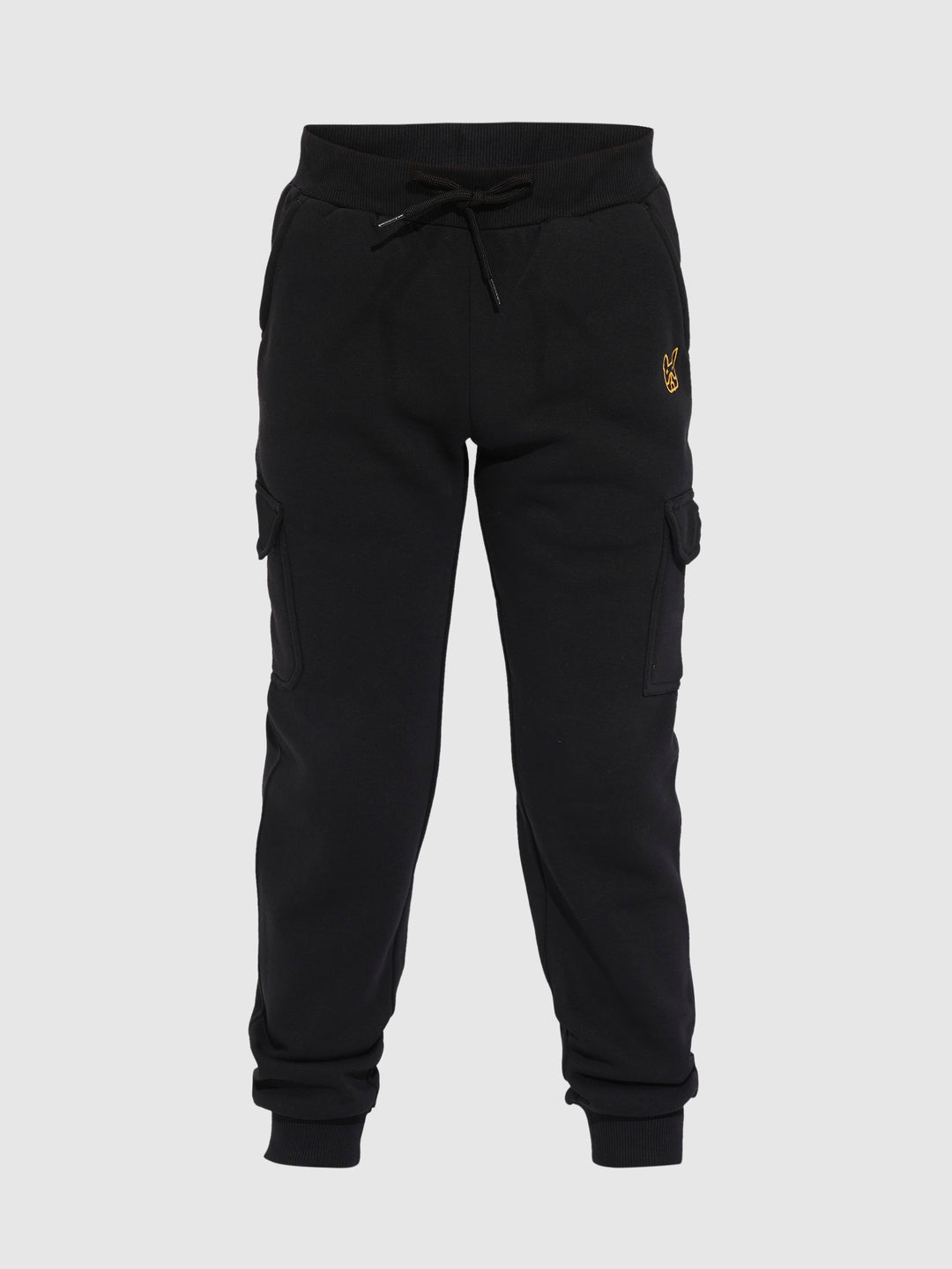 Boys Black Jogger Sweatpants