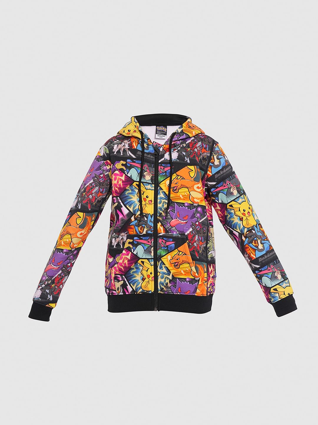 Pokemon Digital Print Hooded Sweatshirt