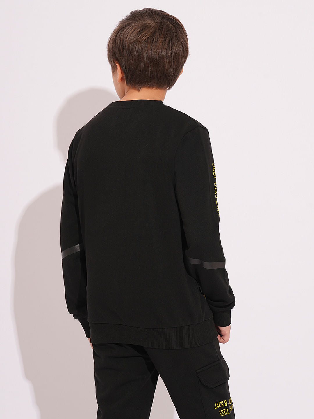 Pok mon Black Printed Sweatshirt