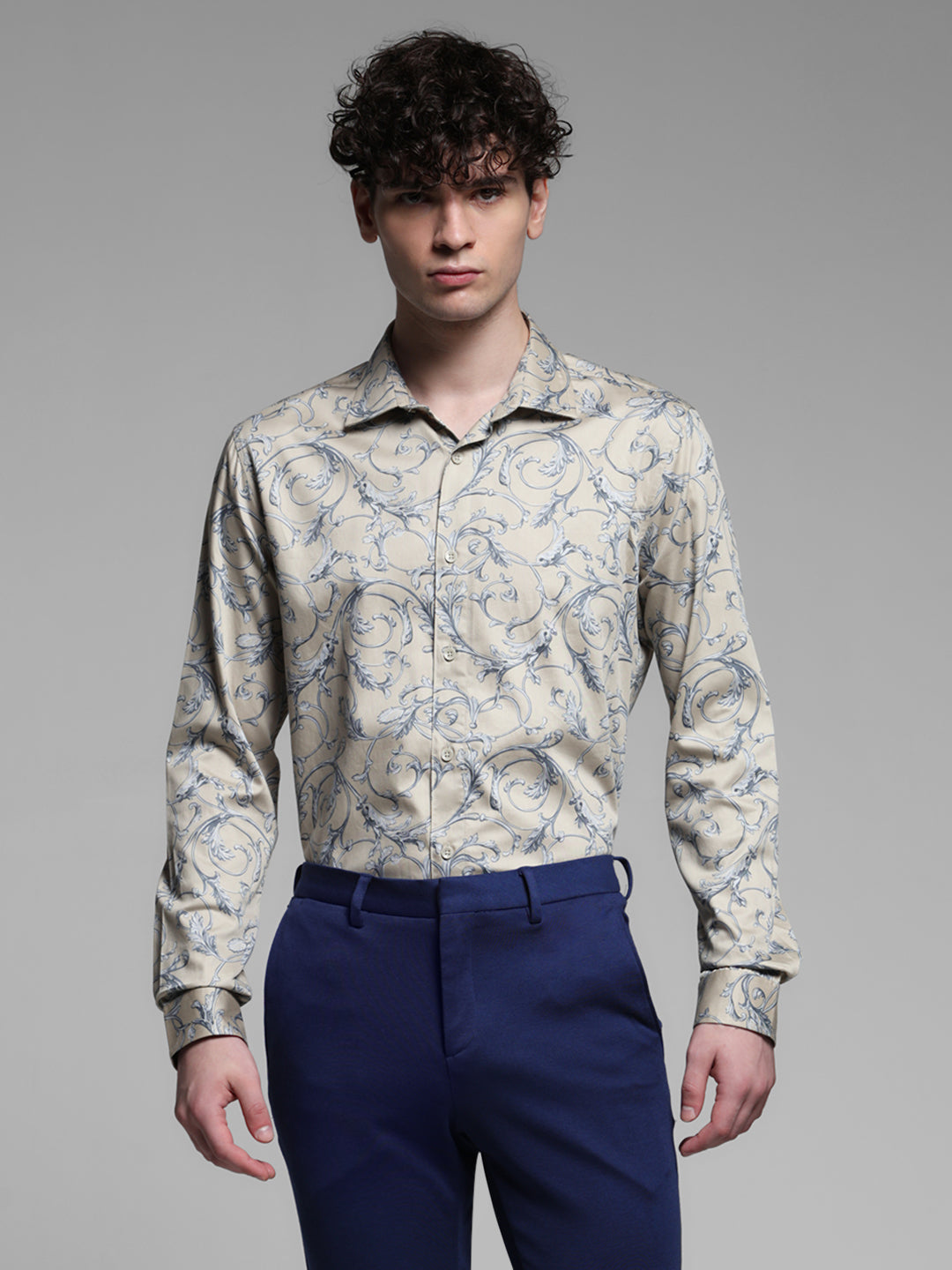 Printed Slim Fit Shirt