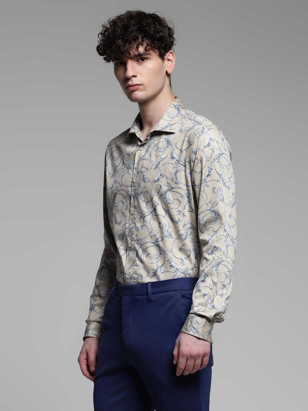 Printed Slim Fit Shirt