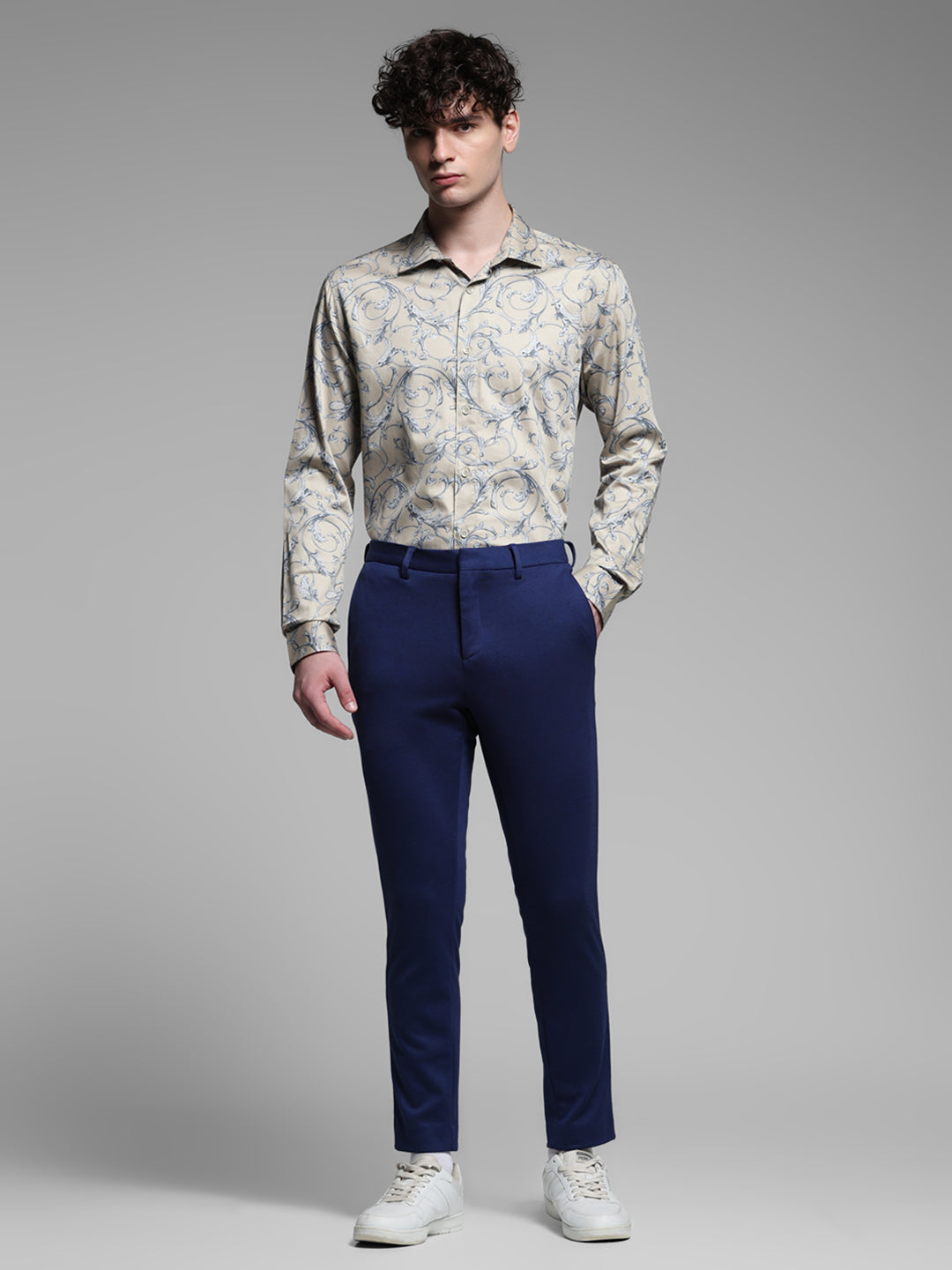 Printed Slim Fit Shirt