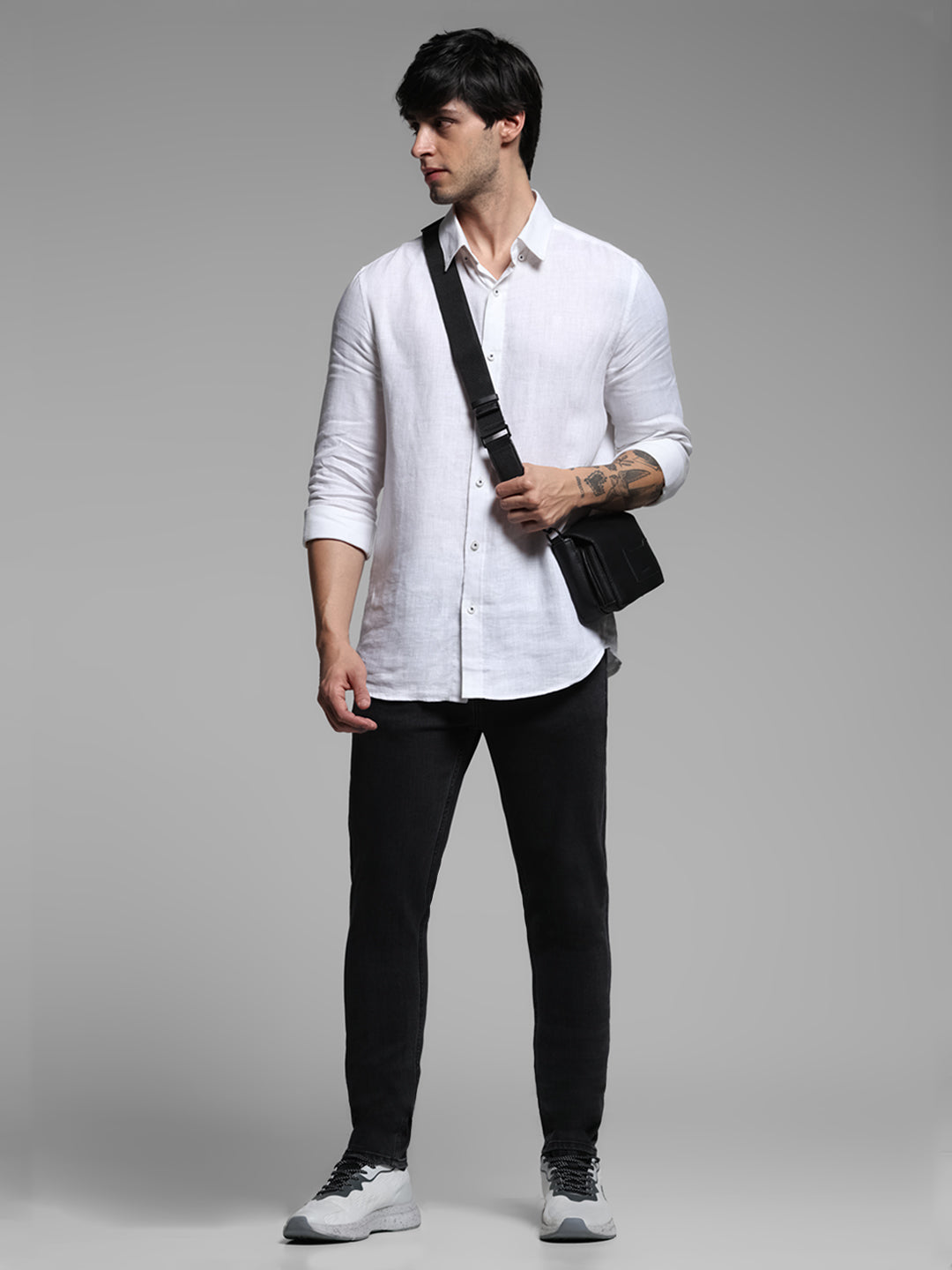 Black Liam Super Skinny Jeans