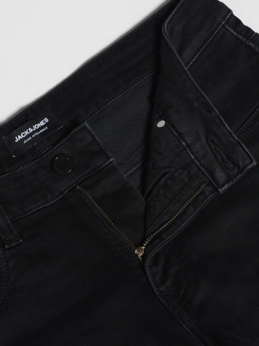 Black Glenn Knitted Slim Fit Jeans