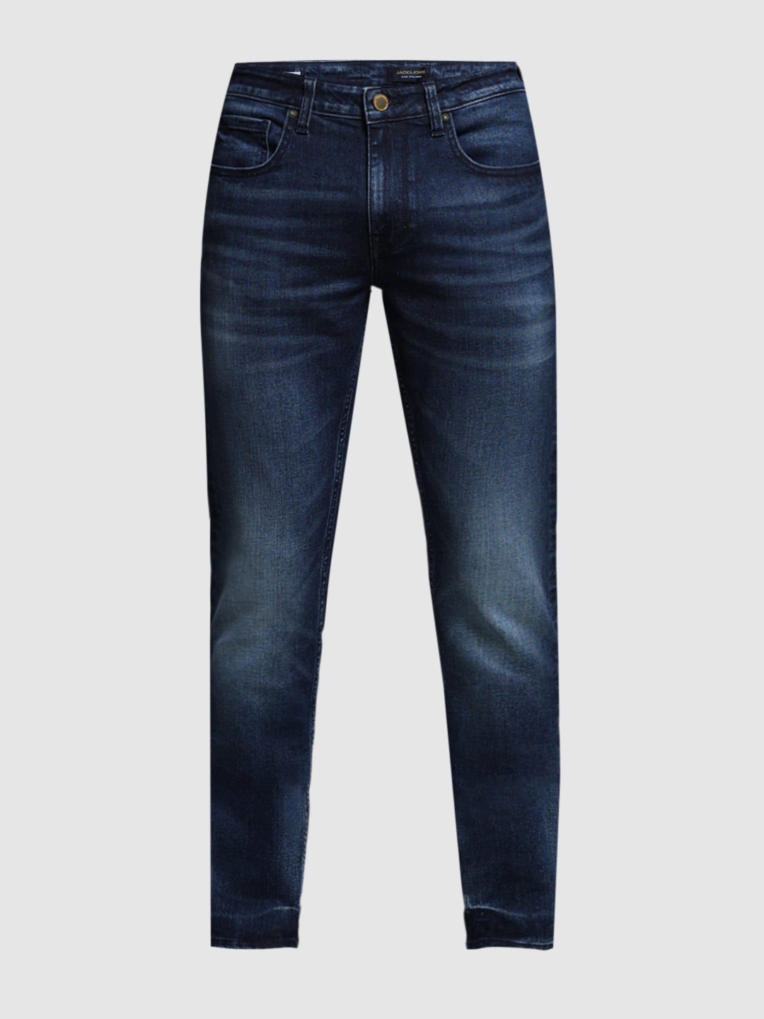 Dark Blue Glenn Washed Slim Fit Jeans
