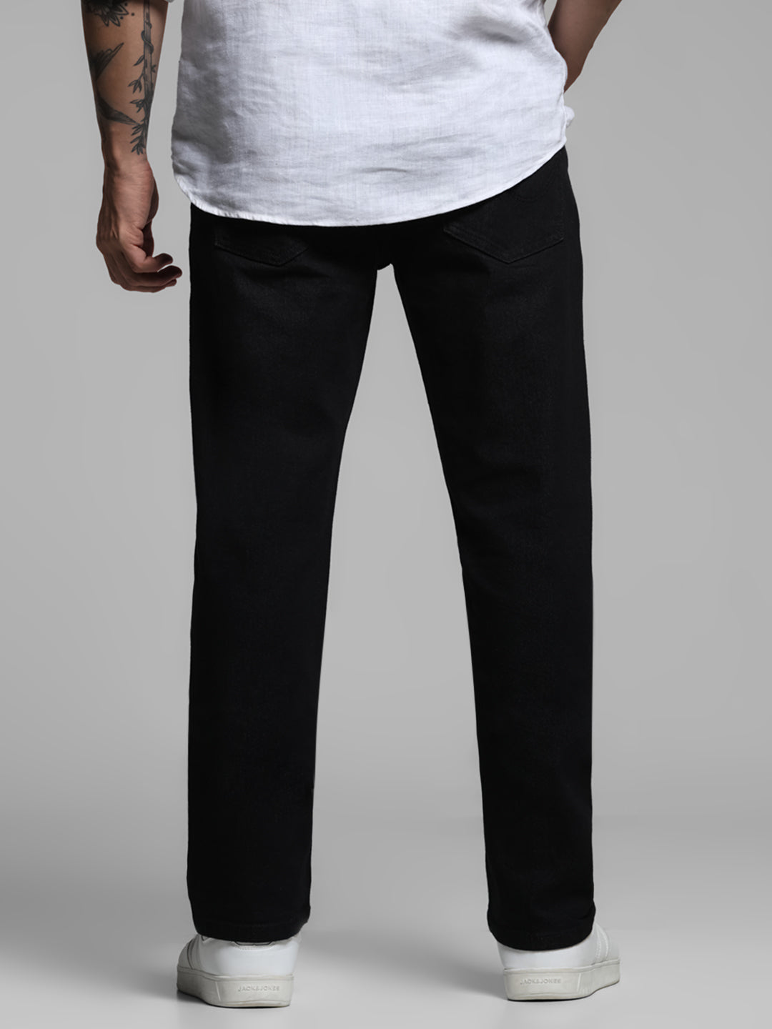 Black Clark Regular Fit Jeans