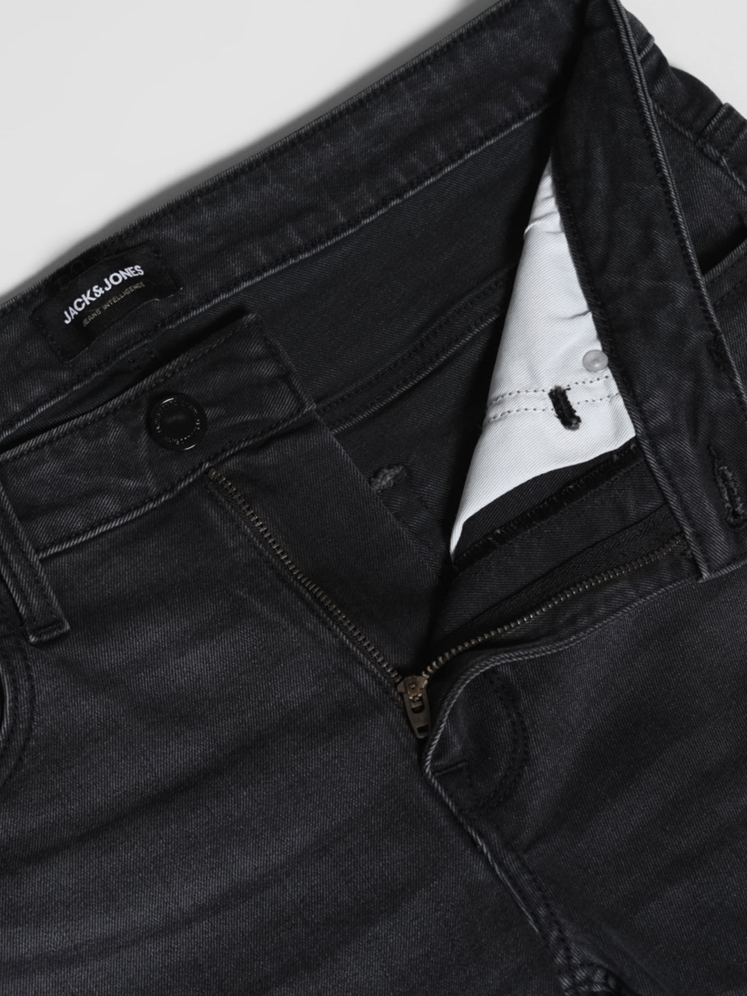 Grey Washed Clark Regular Fit Jeans