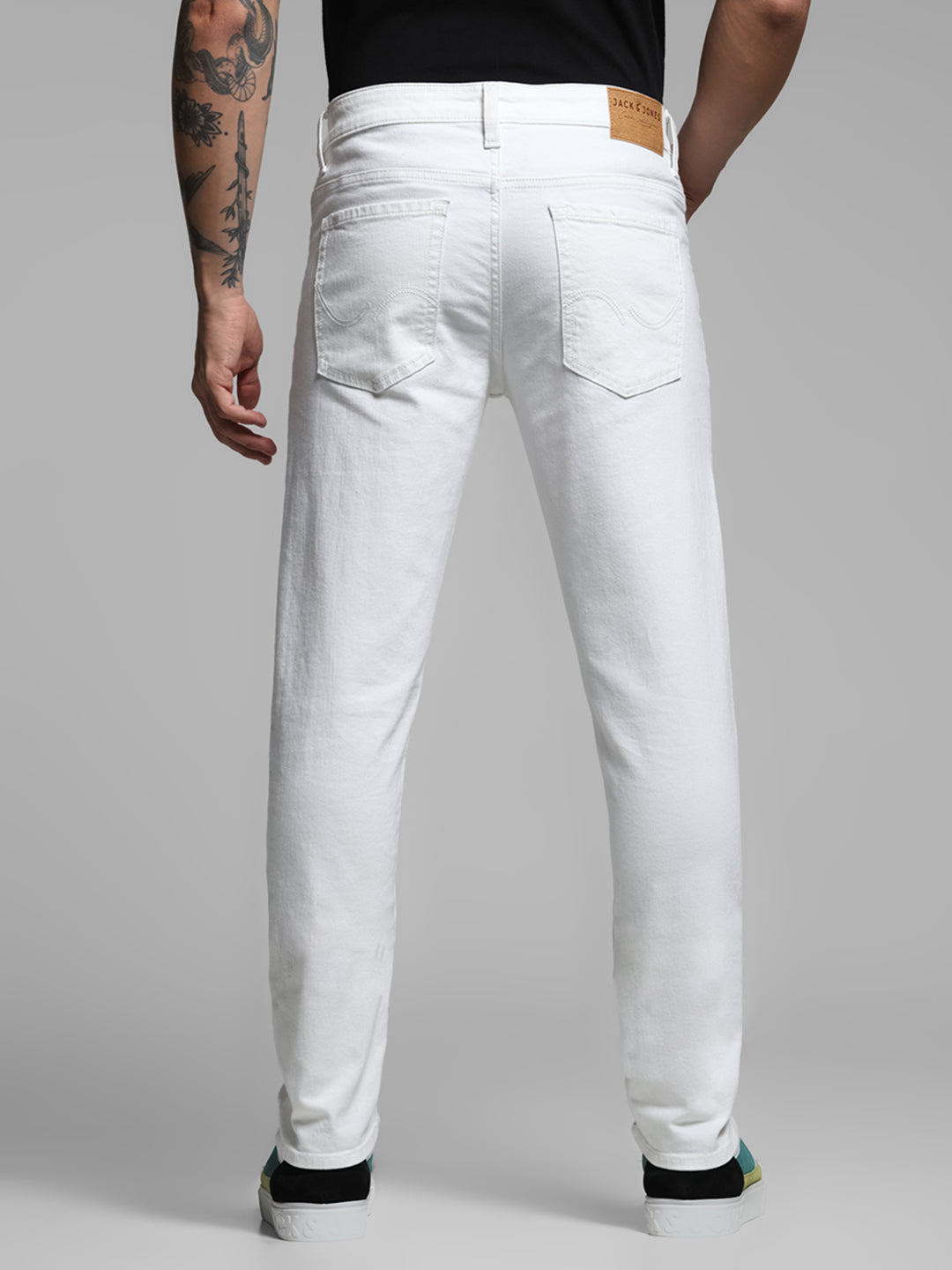 White Glenn Slim Fit Jeans