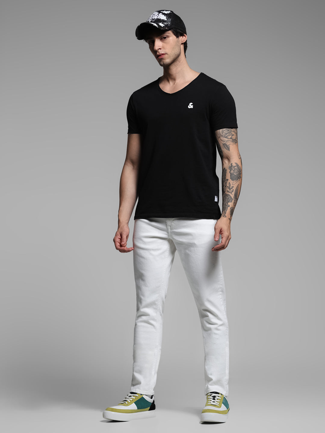 White Glenn Slim Fit Jeans