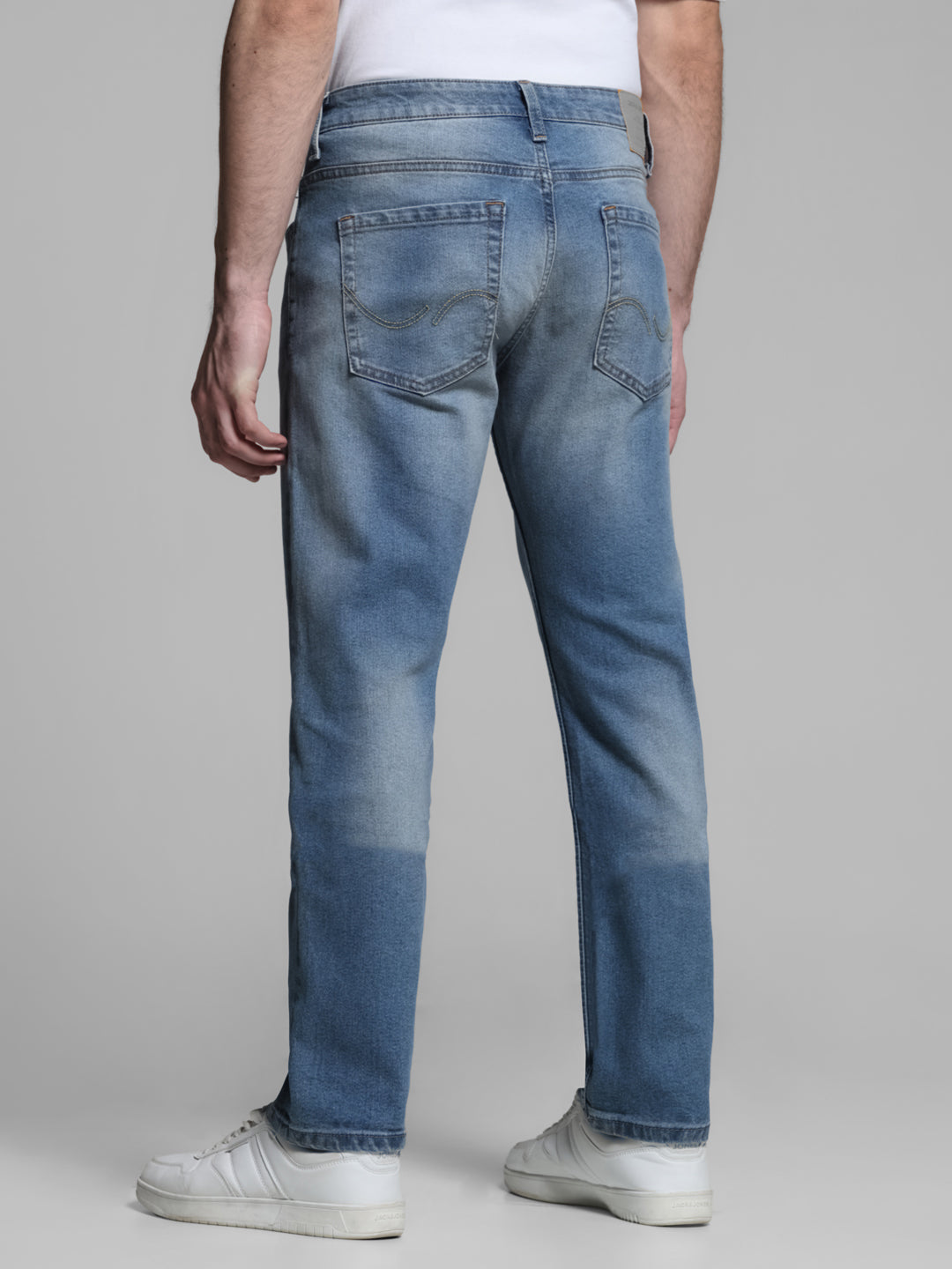 Light Blue Washed Clark Regular Fit Jeans