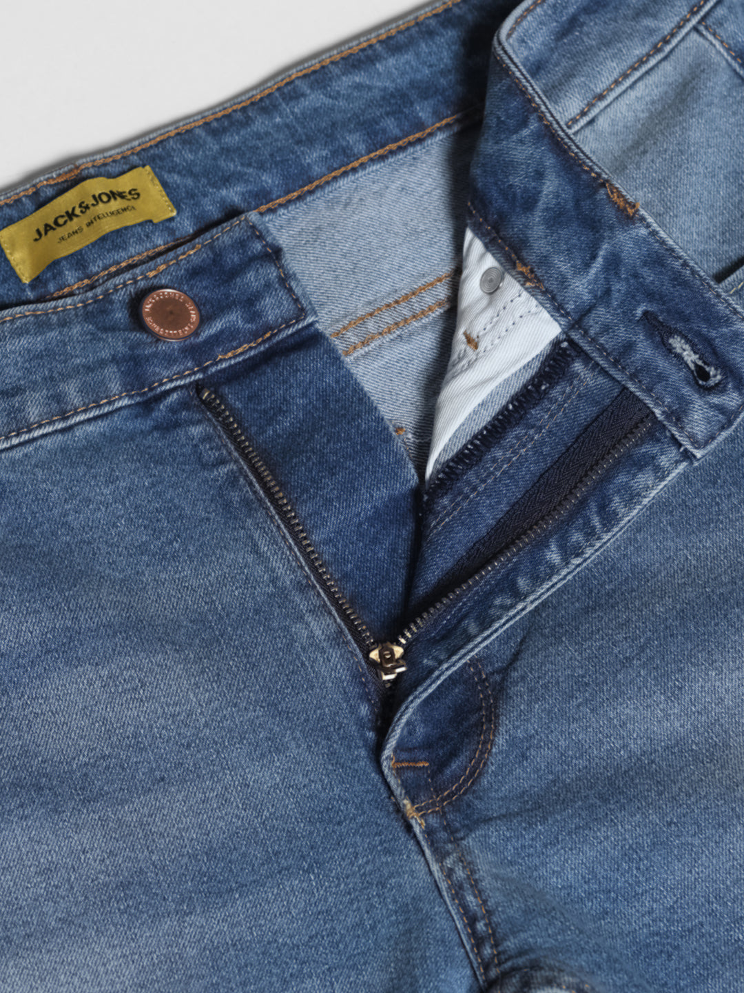 Light Blue Washed Clark Regular Fit Jeans