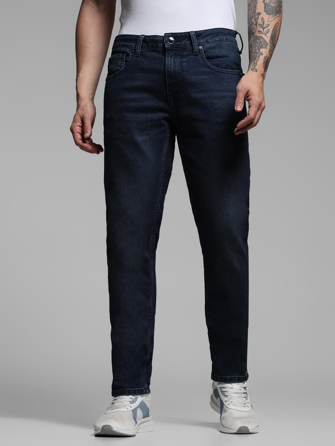 Dark Blue Glenn Slim Fit Jeans