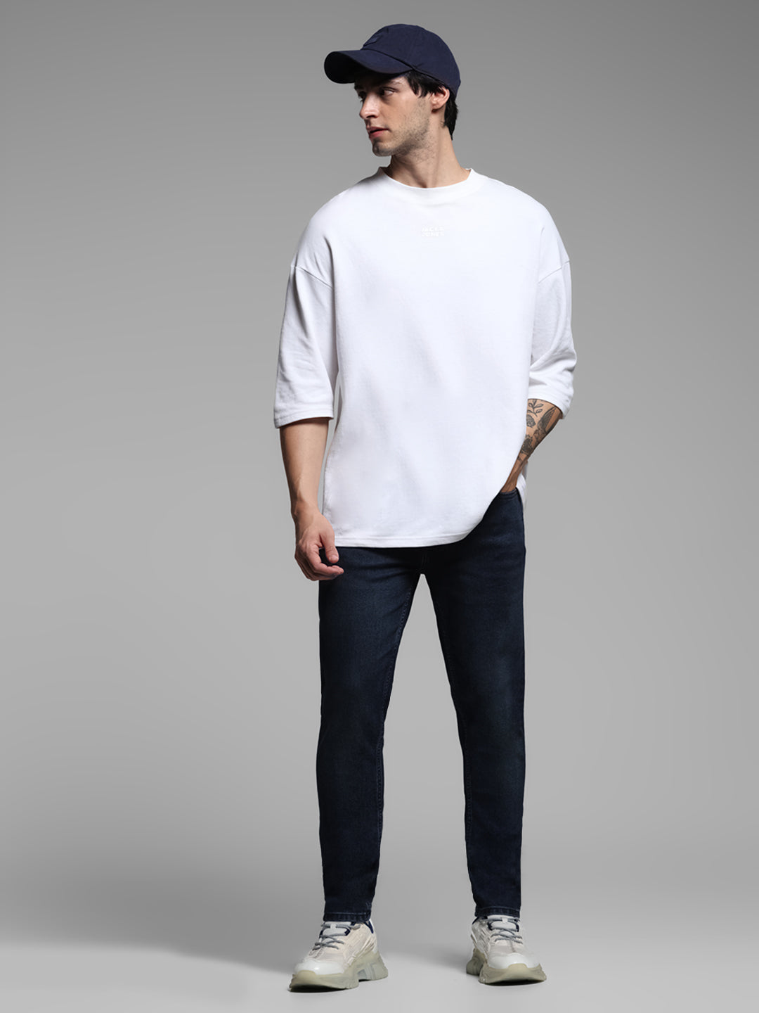 Dark Blue Liam Super Skinny Fit Jeans