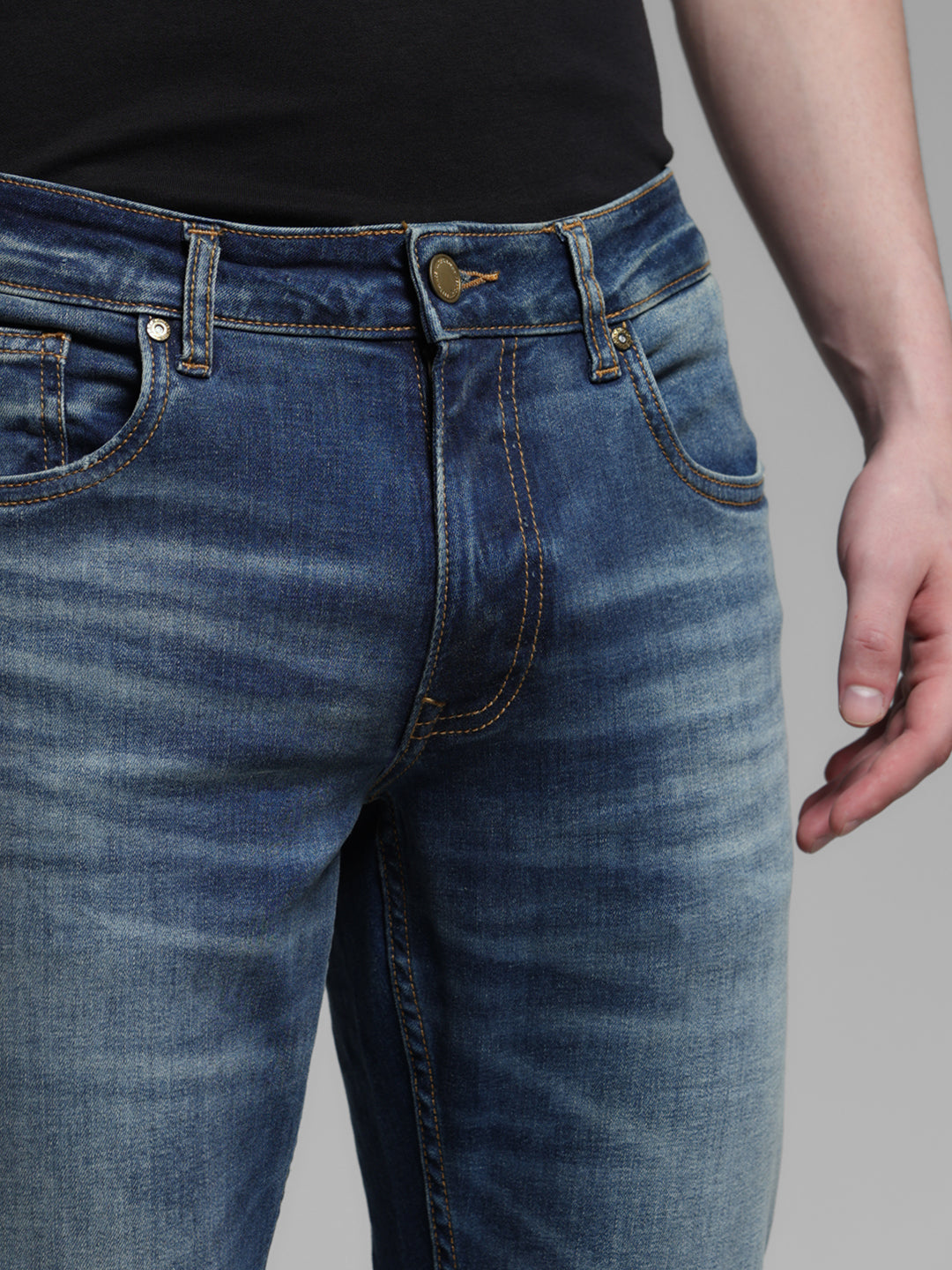 Dark Blue Stan Glenn Slim Fit Jeans