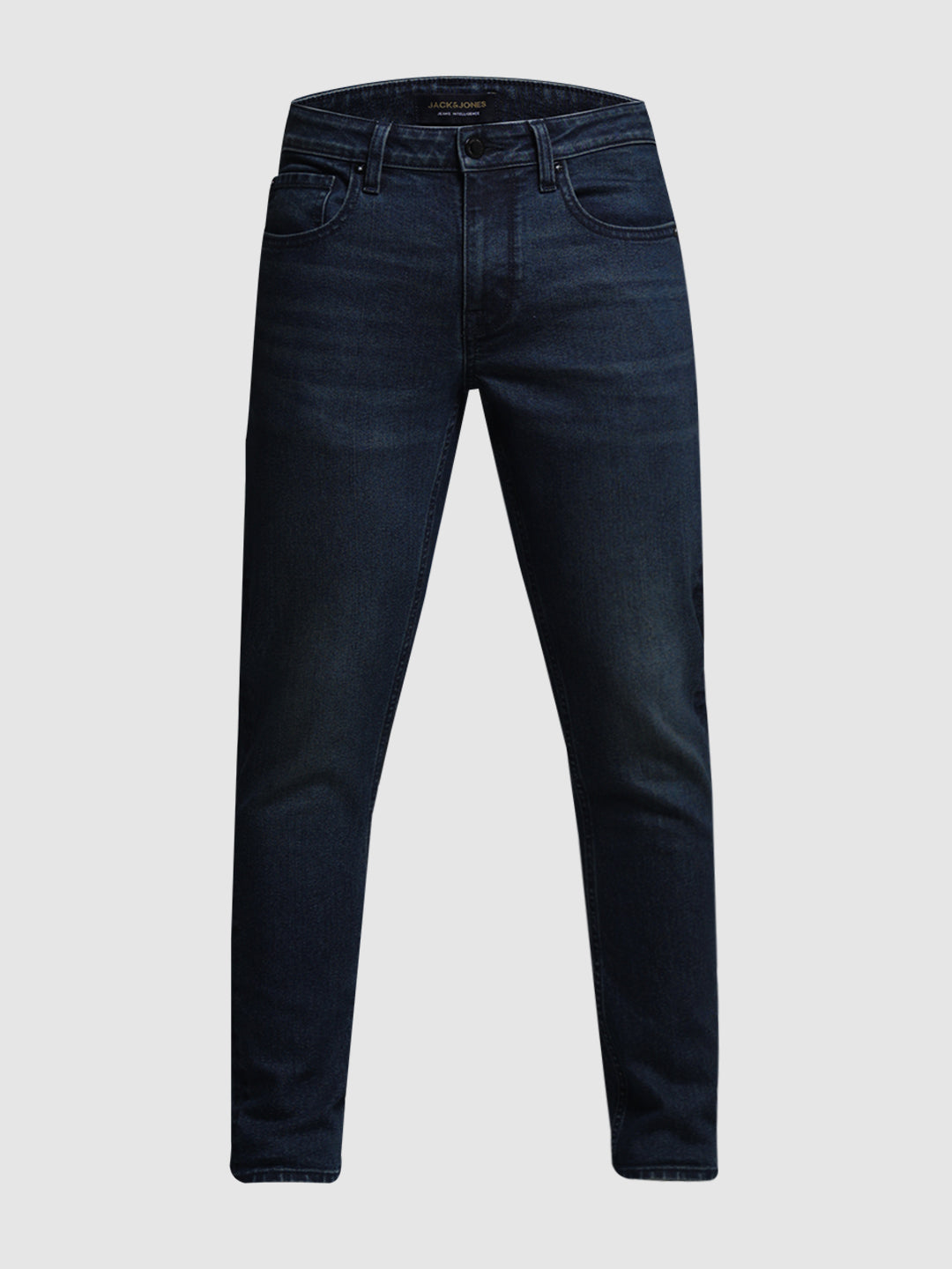 Dark Blue Brak Slim Fit Cropped Jeans