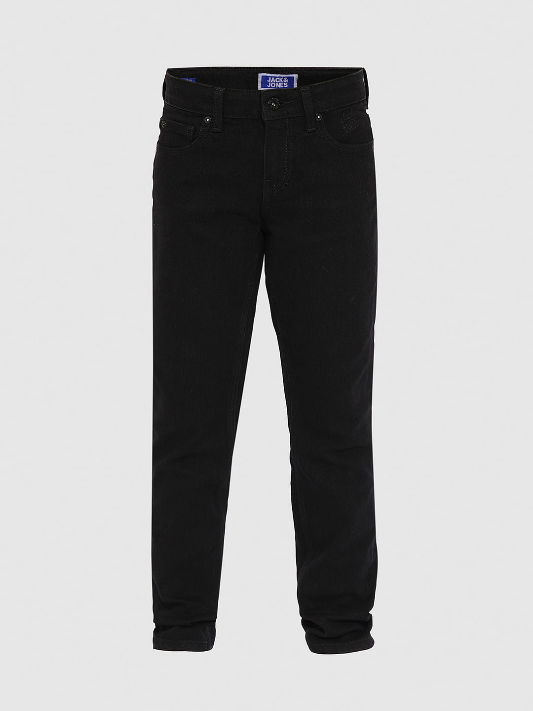 Boys Black Clark Regular Fit Jeans