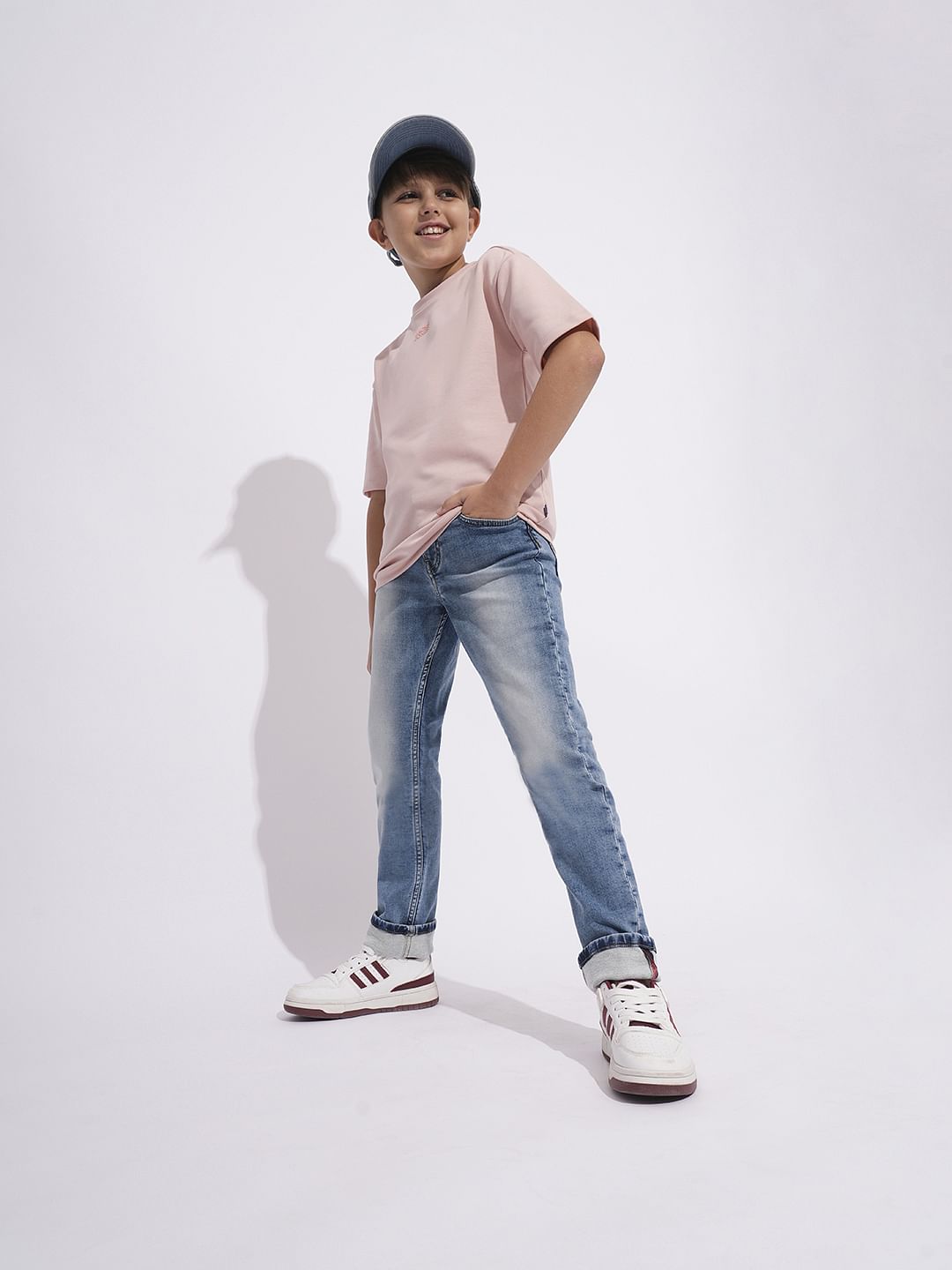 Light Blue Washed Clark Regular Fit Jeans