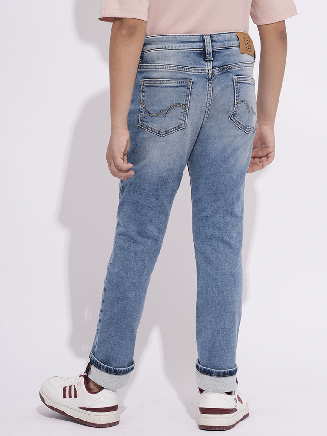 Light Blue Washed Clark Regular Fit Jeans