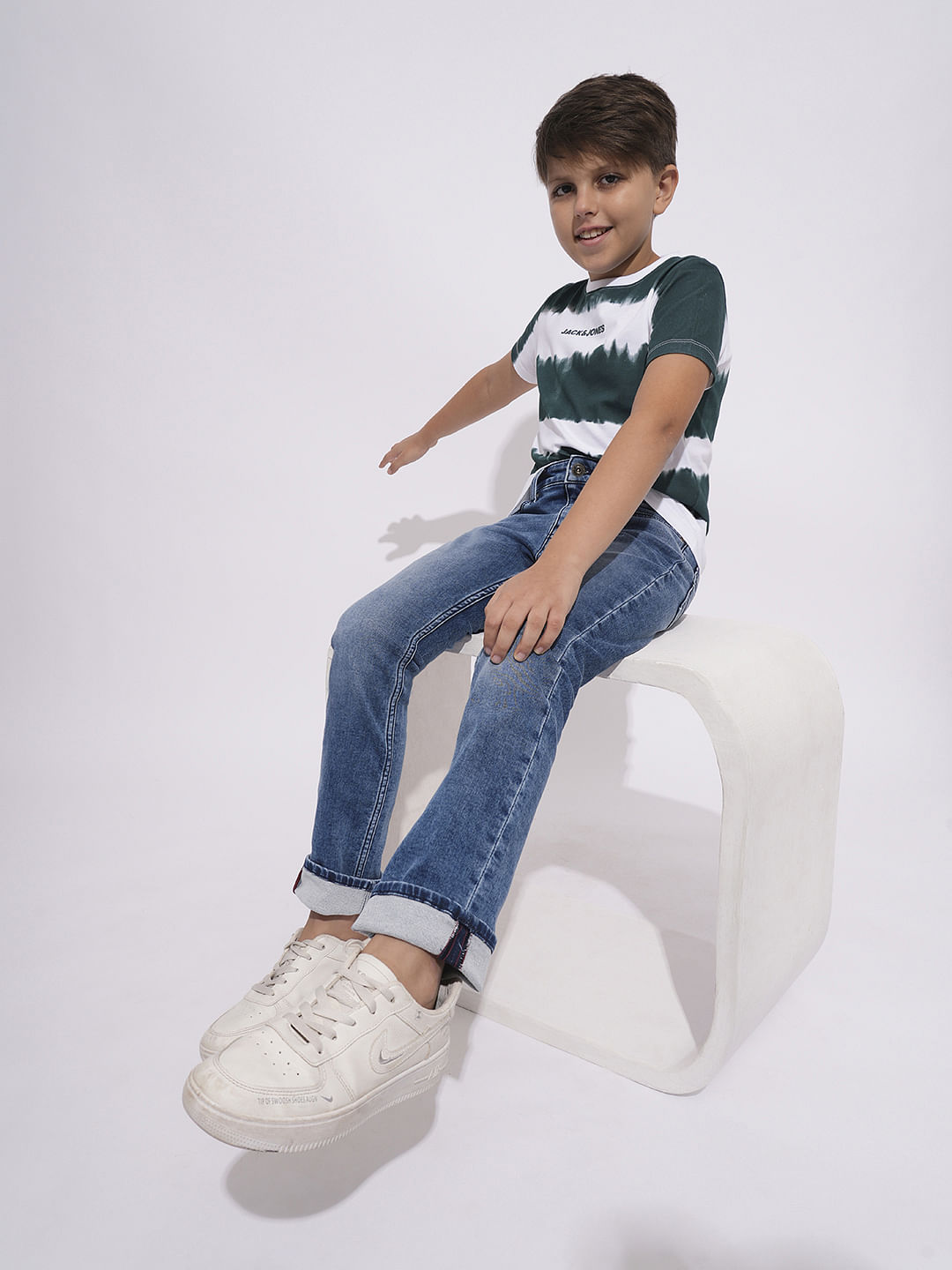 Blue Washed Clark Regular Fit Jeans