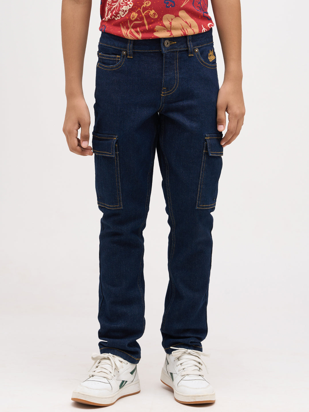 Dark Blue Clark Regular Fit Jeans