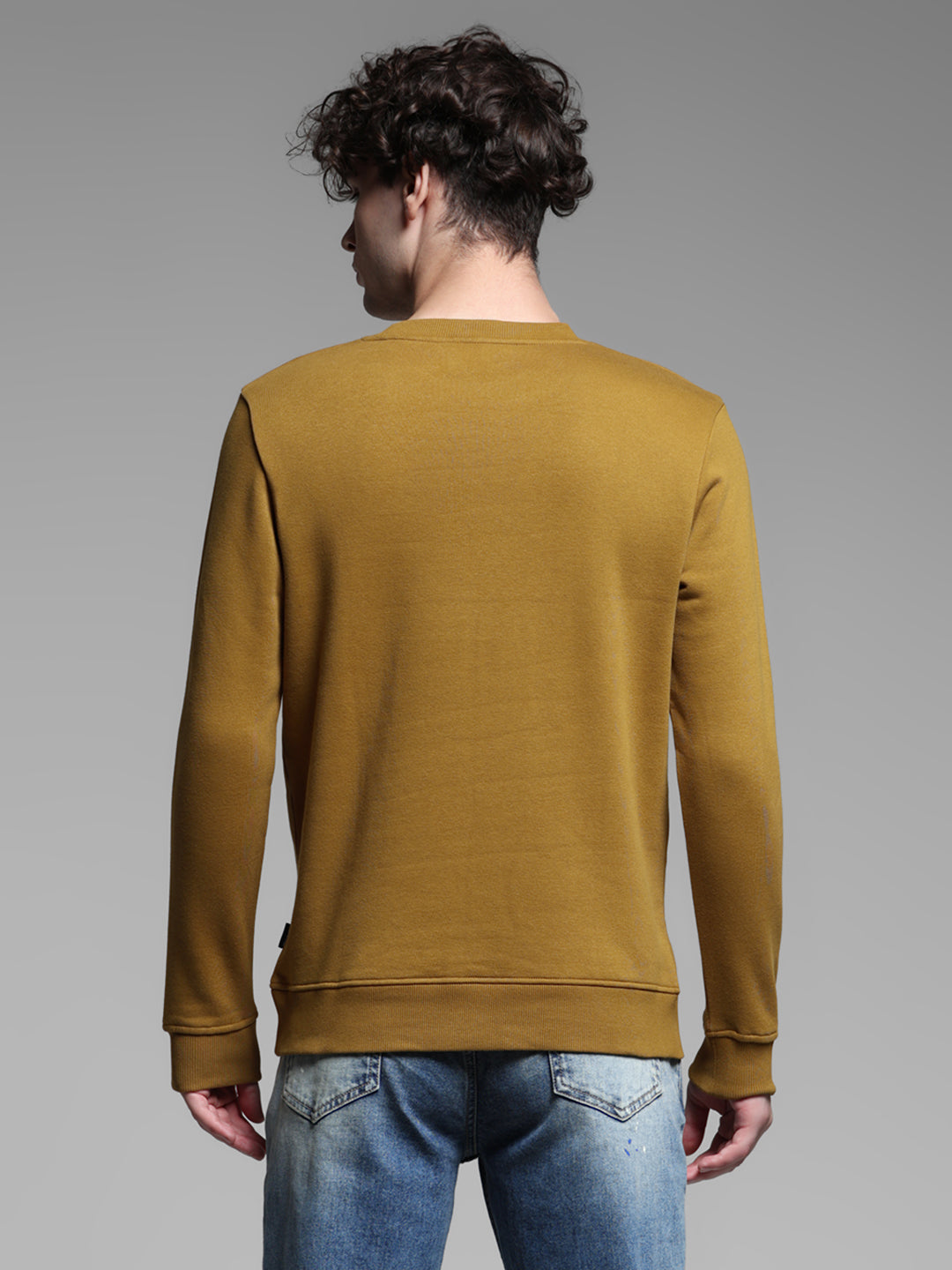 Brown Logo Detail Sweatshirt
