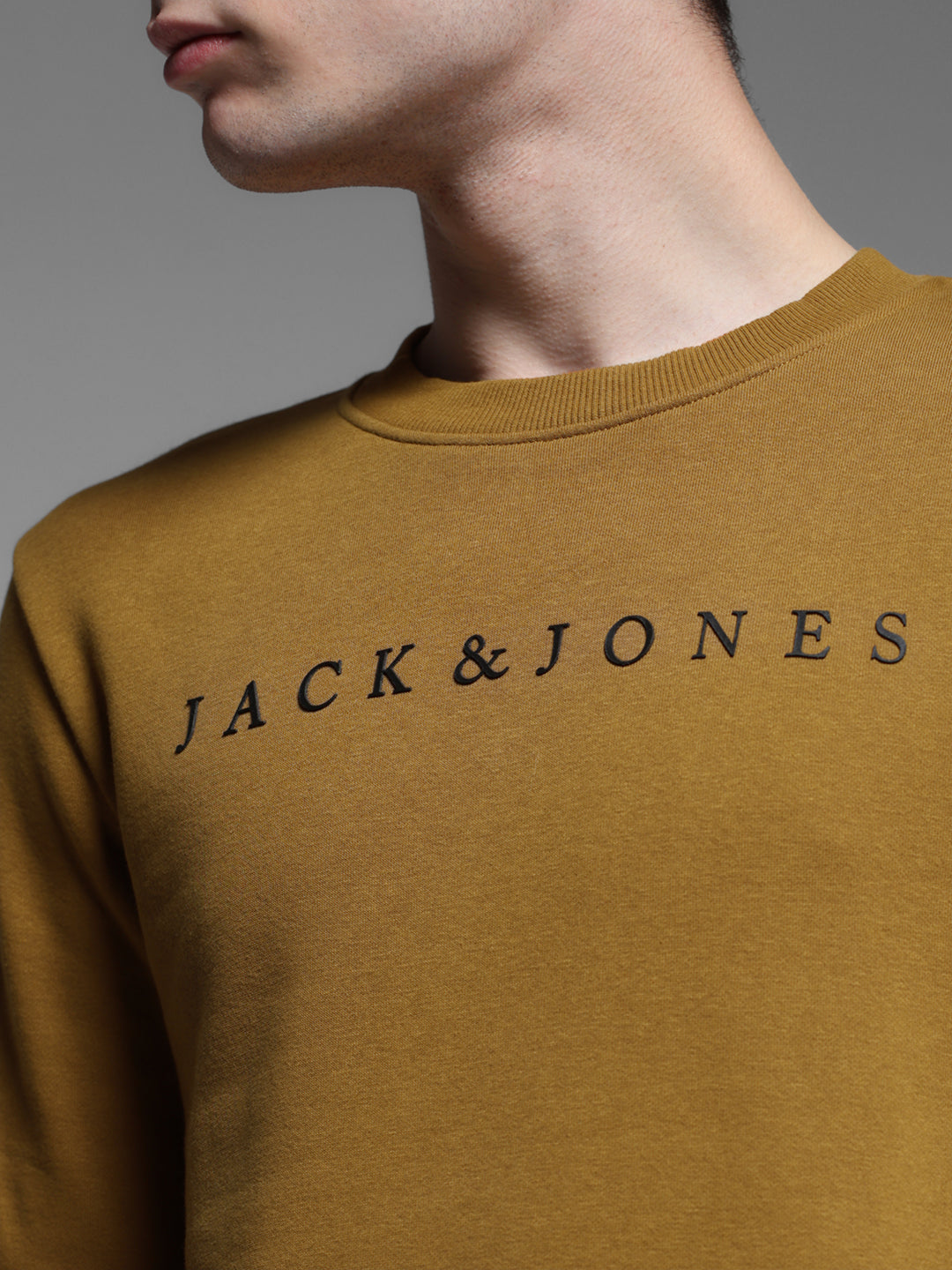 Brown Logo Detail Sweatshirt