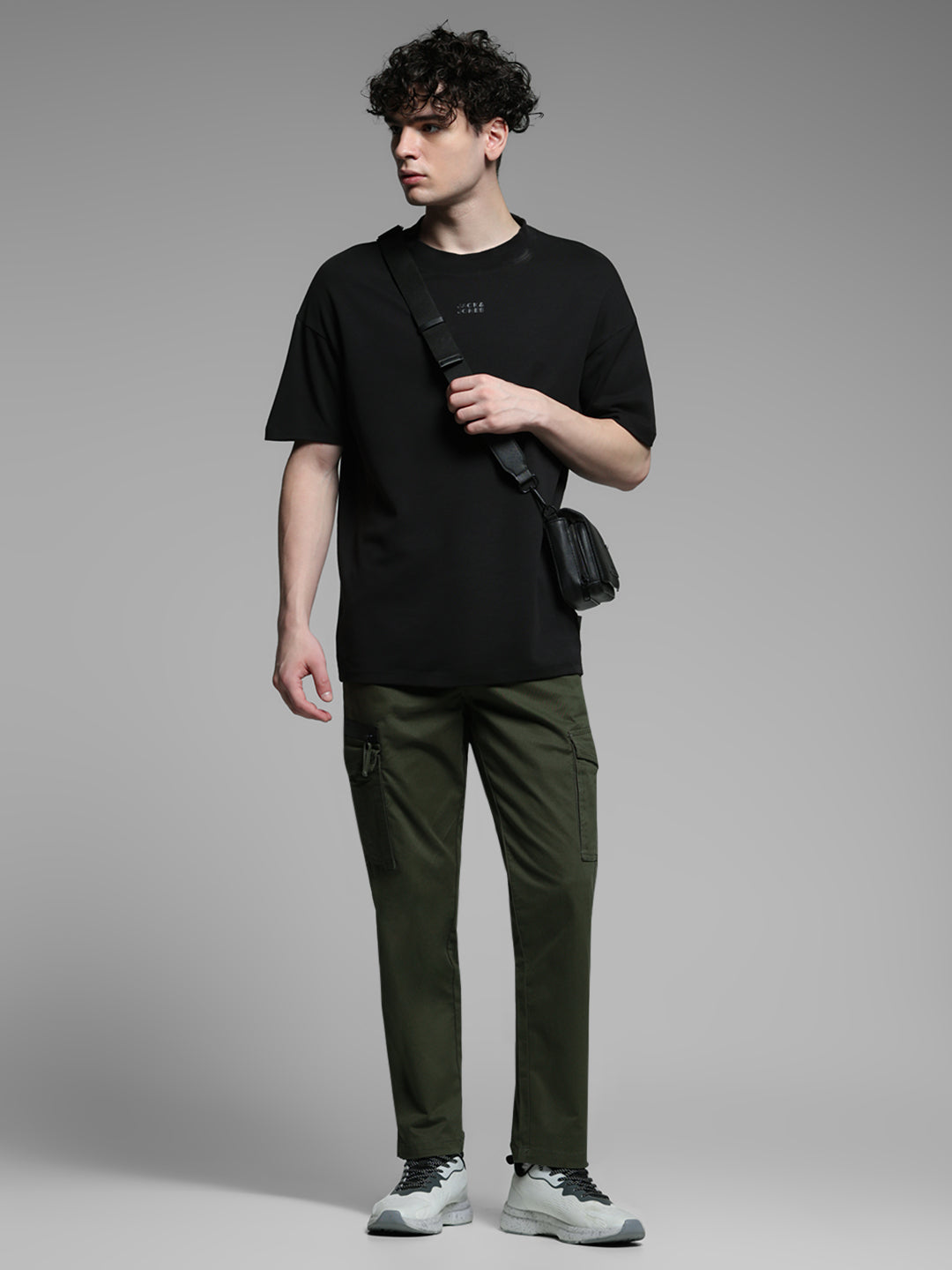 Green Anti Fit Cargos