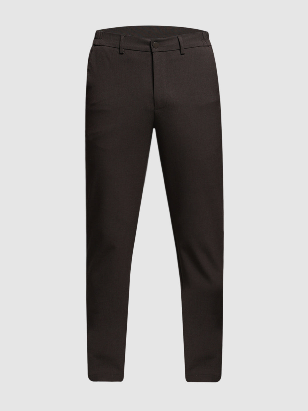Dark Brown Slim Fit Pants