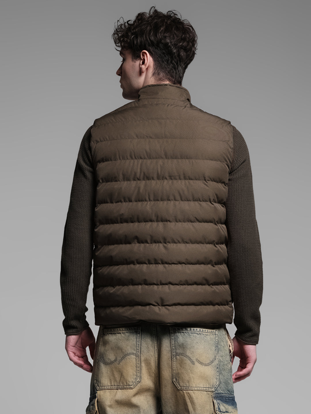 Sleeveless Puffer Vest Jacket