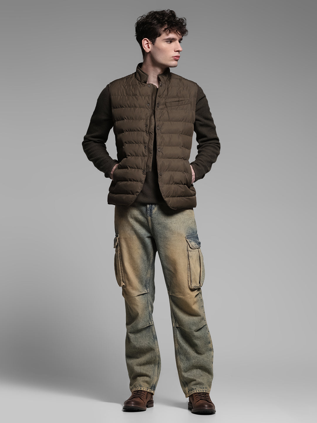 Sleeveless Puffer Vest Jacket