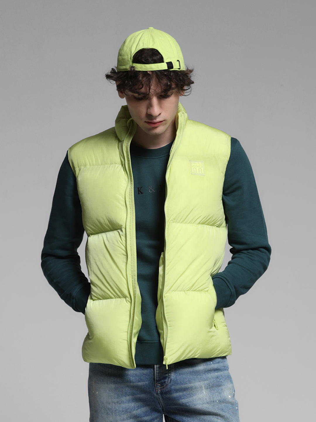 Lemon Yellow Puffer Vest