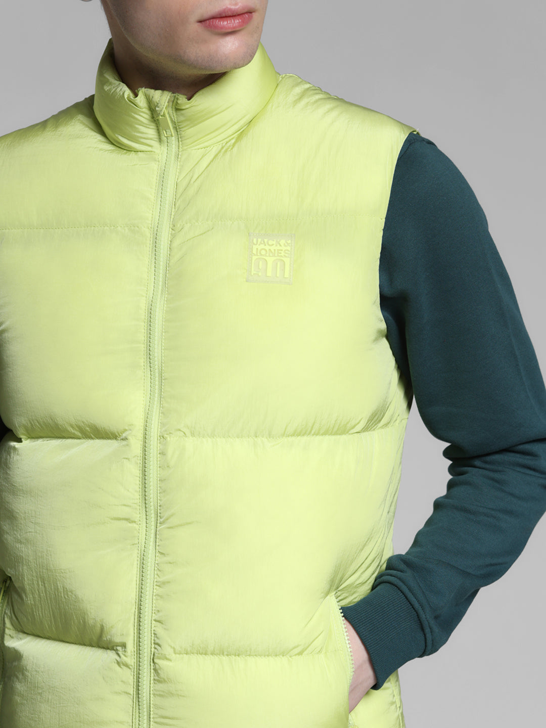 Lemon Yellow Puffer Vest