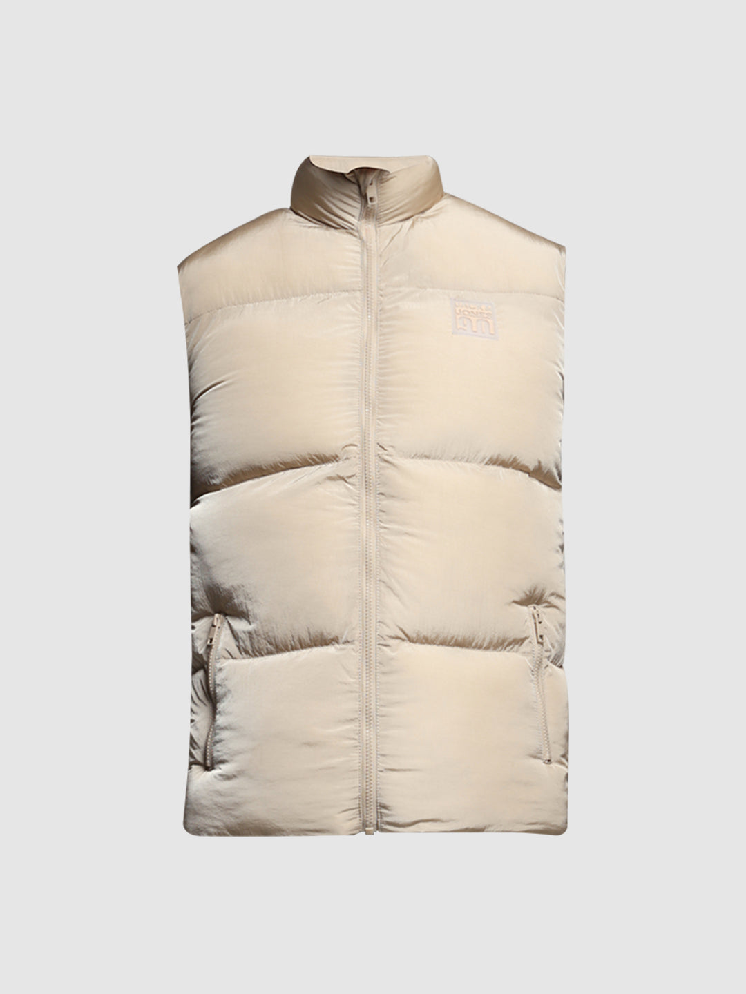 Beige Puffer Vest