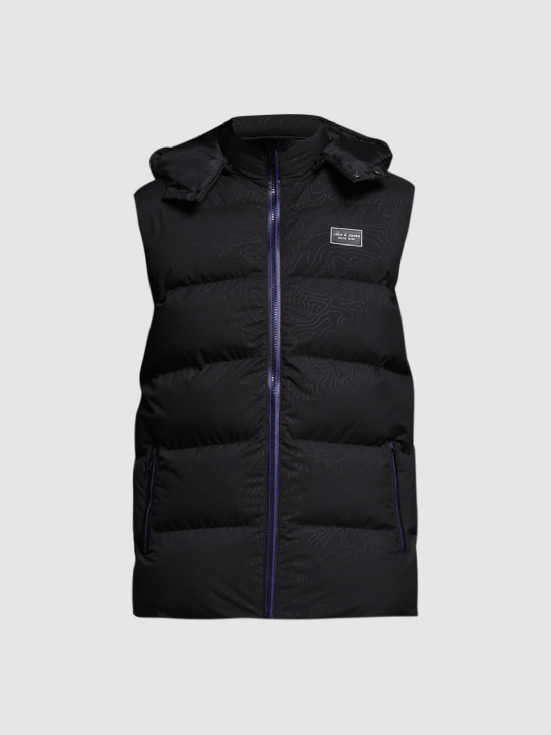 Hooded Puffer Vest Jacket