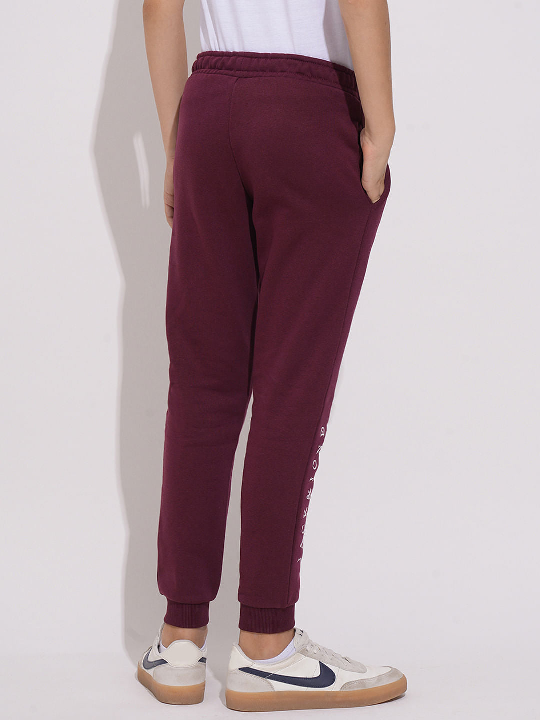 Boys Wine Co-ord Set Joggers