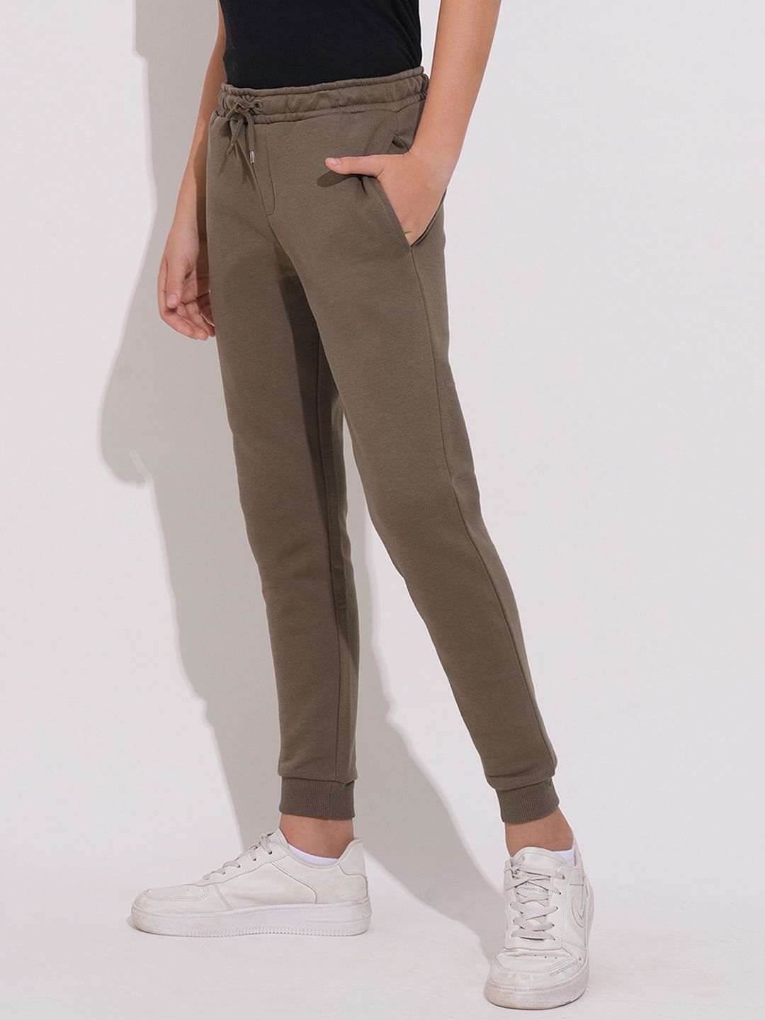 Boys Dark Brown Co-ord Set Joggers