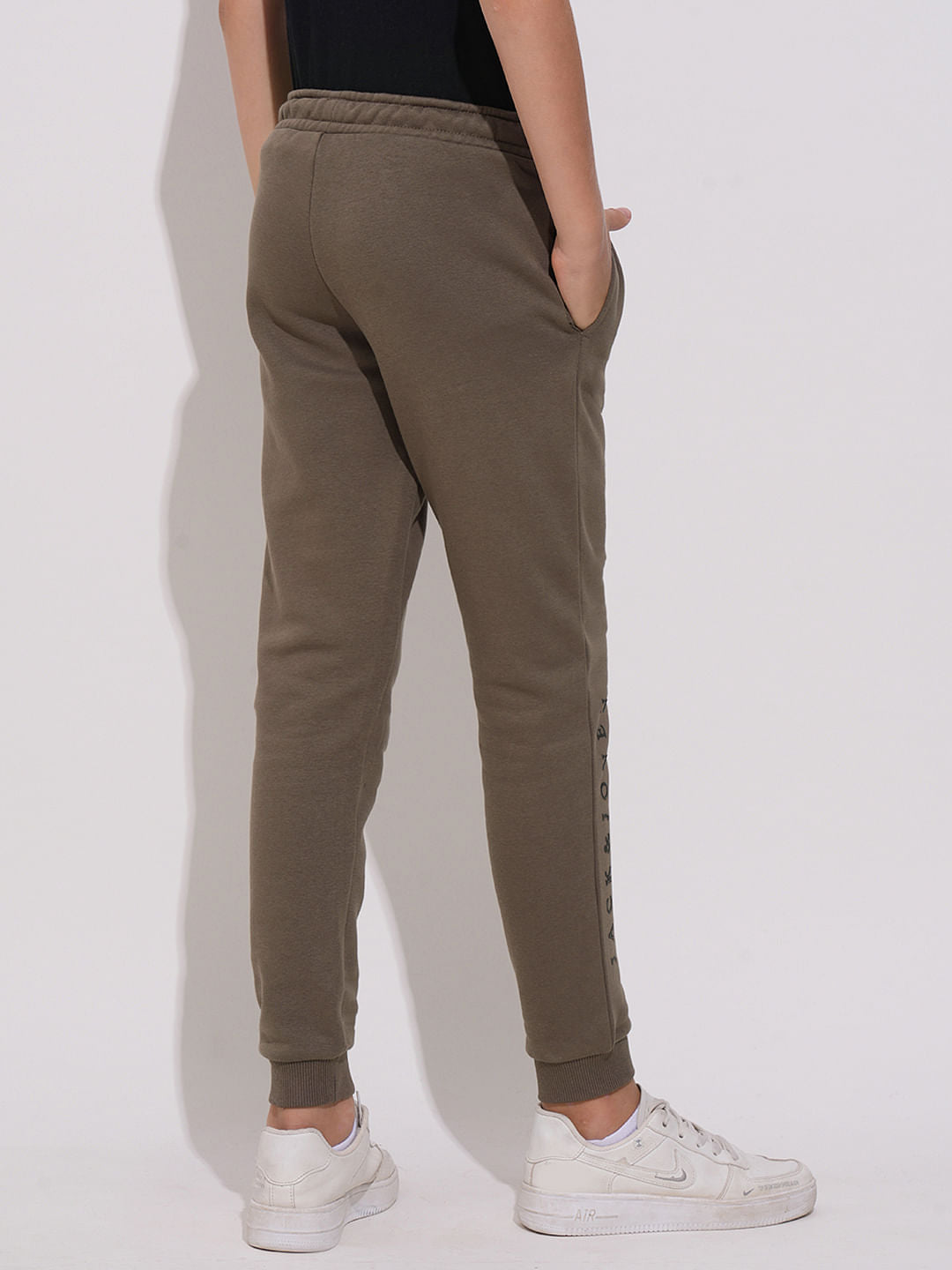 Boys Dark Brown Co-ord Set Joggers