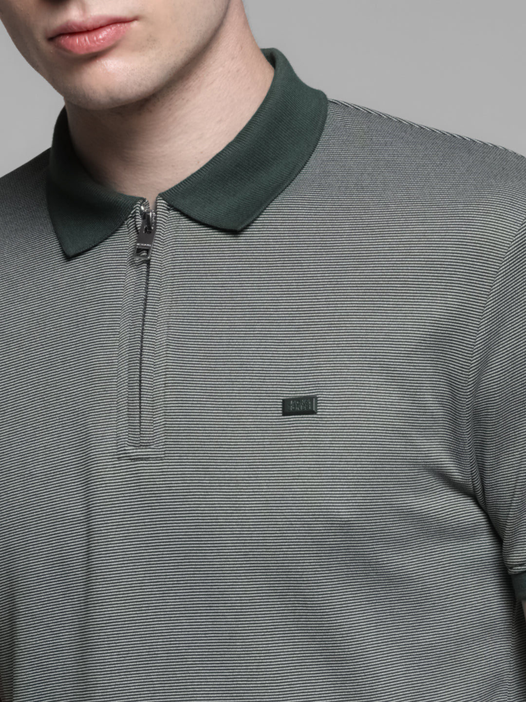 Zip Detail Polo