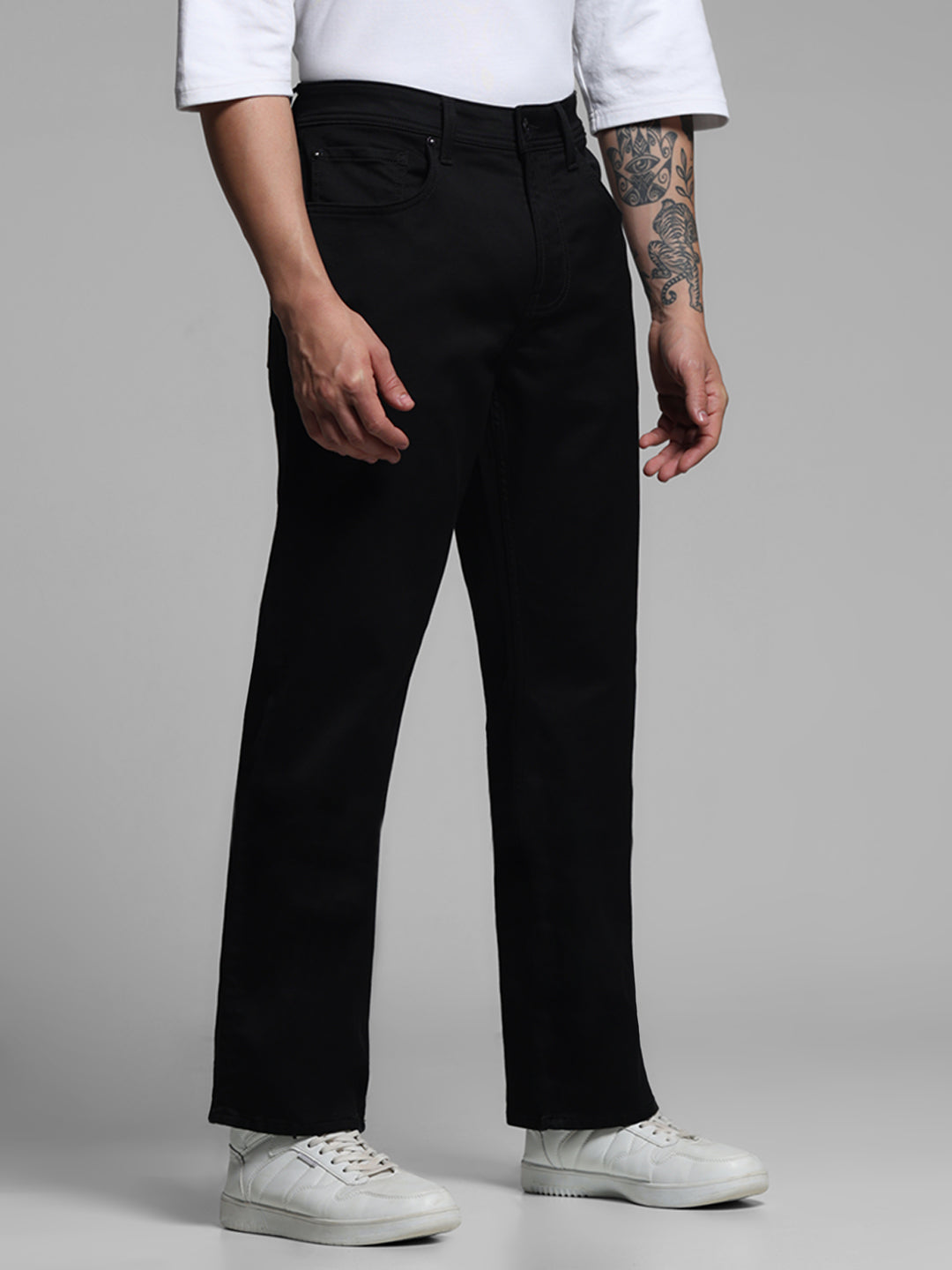 Black Cliff Bootcut Jeans