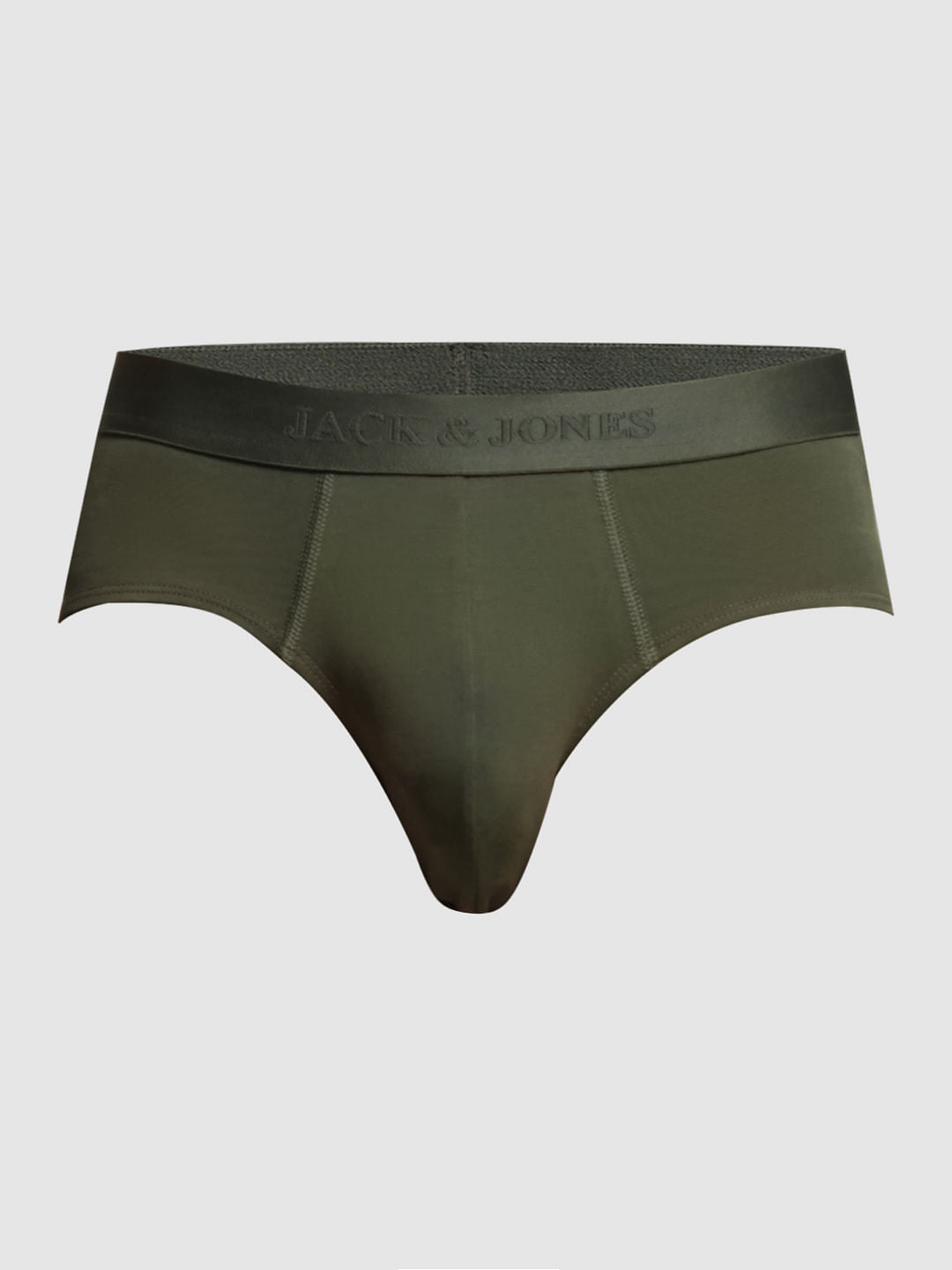 Dark Green Supima Cotton Briefs