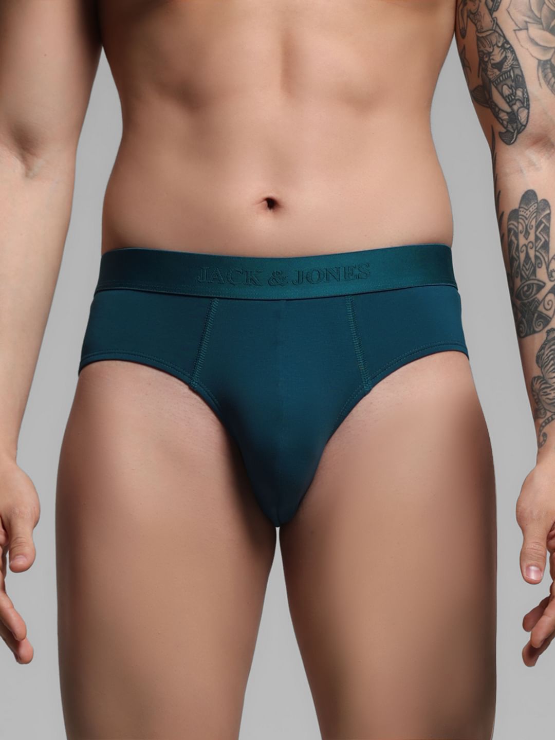 Teal Blue Supima Cotton Briefs