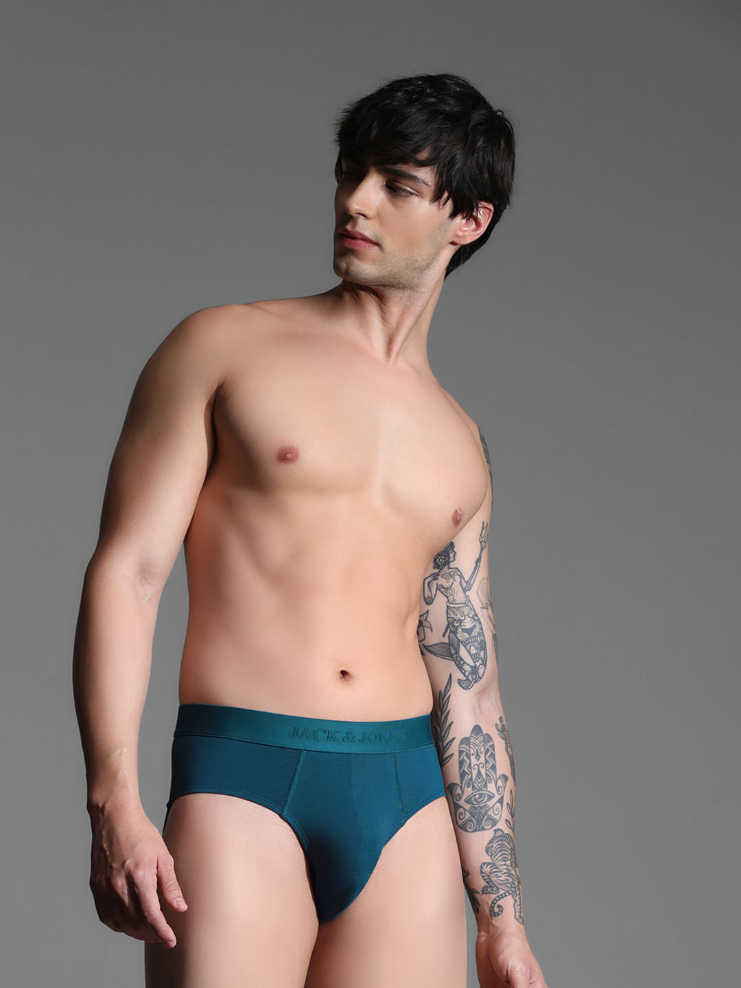 Teal Blue Supima Cotton Briefs