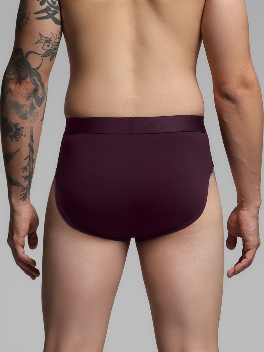 Dark Purple Supima Cotton Briefs